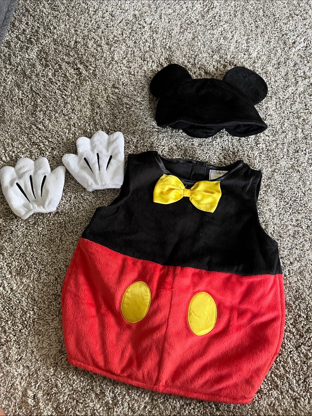 Mickey Mouse Disney baby Halloween costume 12-24 months infant - Picture 3 of 8